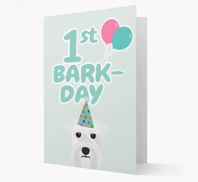 'Ages 1-18' Bark-day Card with {breedFullName} Icon