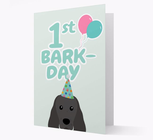 'Ages 1-18' Bark-day Card with {breedFullName} Icon