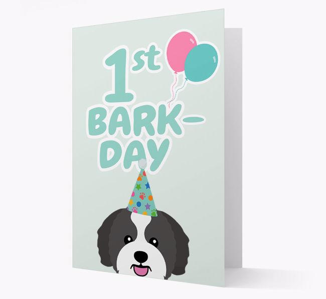 'Ages 1-18' Bark-day Card with {breedFullName} Icon