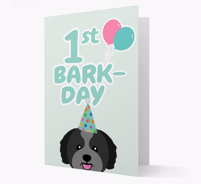 'Ages 1-18' Bark-day Card with {breedFullName} Icon