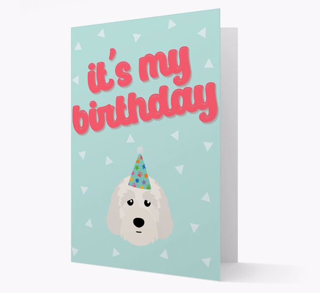 'It's my Birthday' Card with {breedFullName} Icon