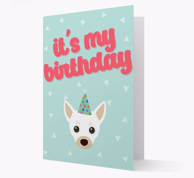 'It's my Birthday' Card with {breedFullName} Icon