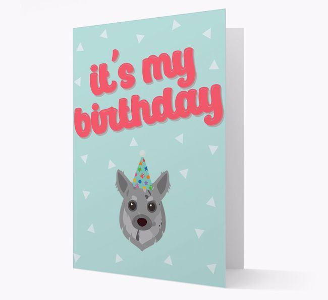 'It's my Birthday' Card with {breedFullName} Icon