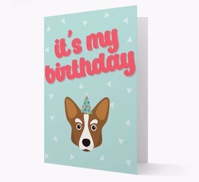 'It's my Birthday' Card with {breedFullName} Icon