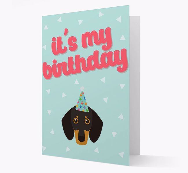 'It's my Birthday' Card with {breedFullName} Icon