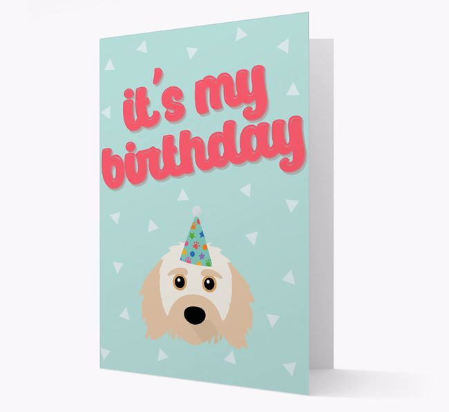 'It's my Birthday' Card with {breedFullName} Icon