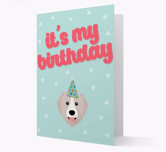 'It's my Birthday' Card with {breedFullName} Icon