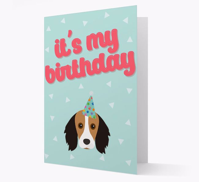 'It's my Birthday' Card with {breedFullName} Icon