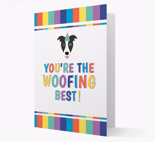 'You're the Woofing Best' Card with {breedFullName} Icon