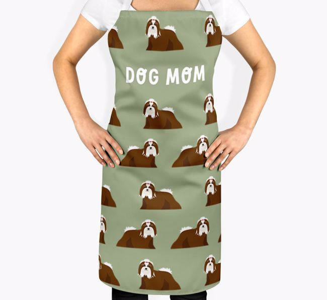 Dog Mom: Personalized {breedFullName} Apron