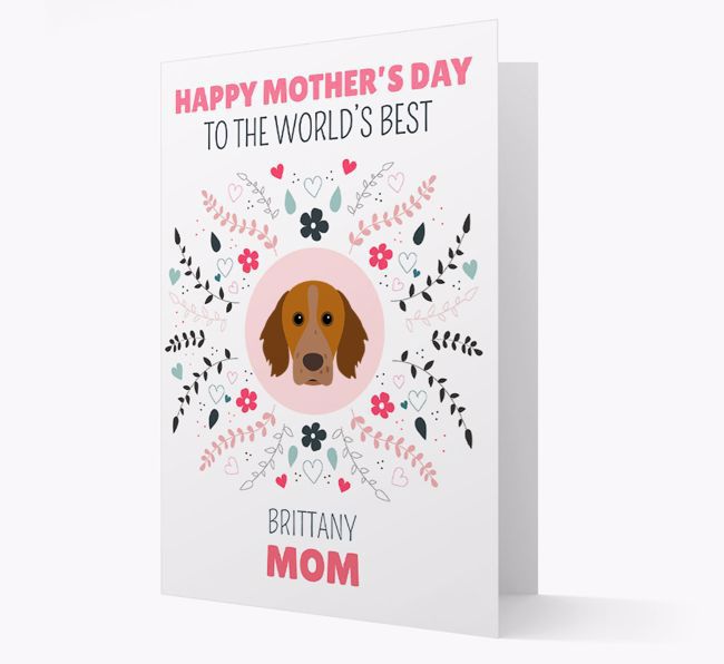 'World's Greatest {breedFullName} Mom' Card