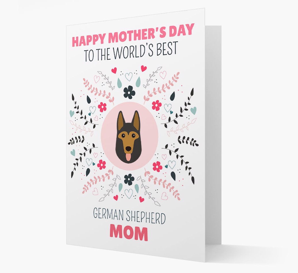 'World's Greatest {breedFullName} Mom' Card