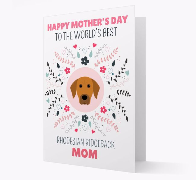 'World's Greatest {breedFullName} Mom' Card