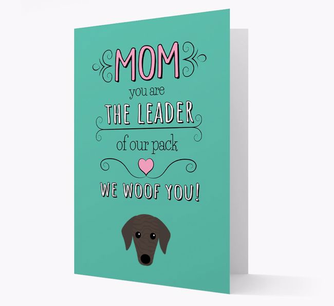 'The Leader Of Our Pack' Card with your {breedFullName} Icon