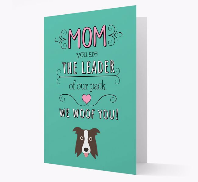 'The Leader Of Our Pack' Card with your {breedFullName} Icon