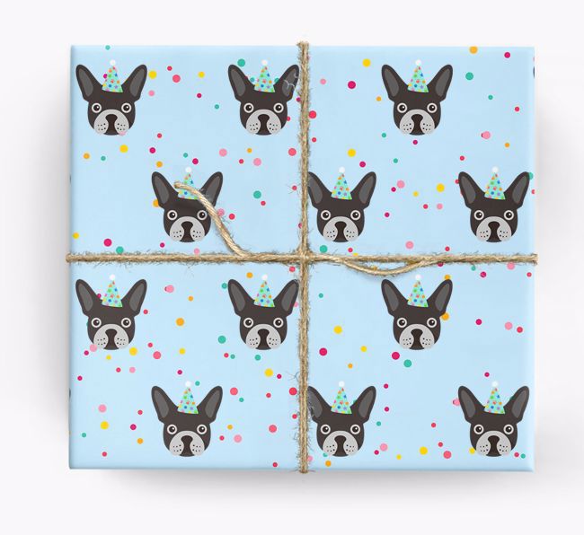  Cute Dachshund Gift Wrap Green Thick Wrapping Paper