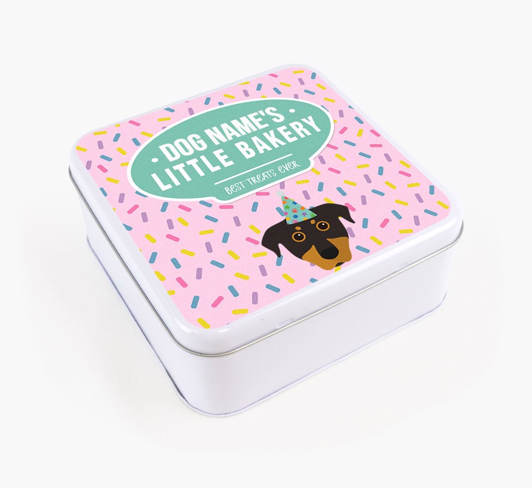 'Little Bakery' - Personalised Treat Tin for your {breedFullName}