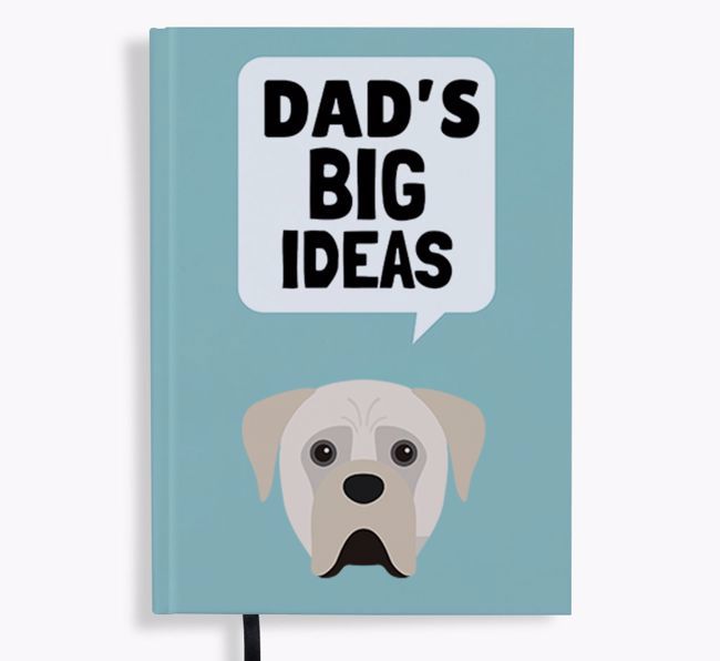 Dad's Big Ideas: Personalised {breedFullName} Notebook/Planner