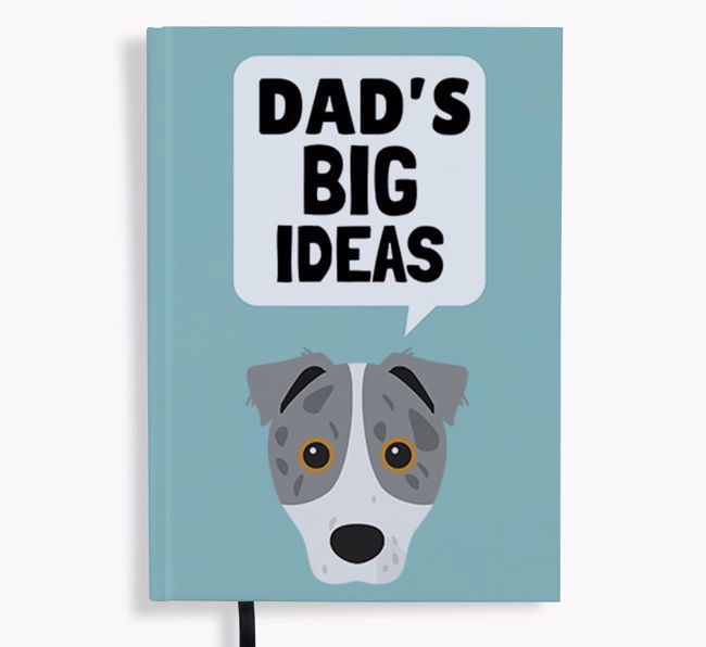 Dad's Big Ideas: Personalised {breedFullName} Notebook/Planner