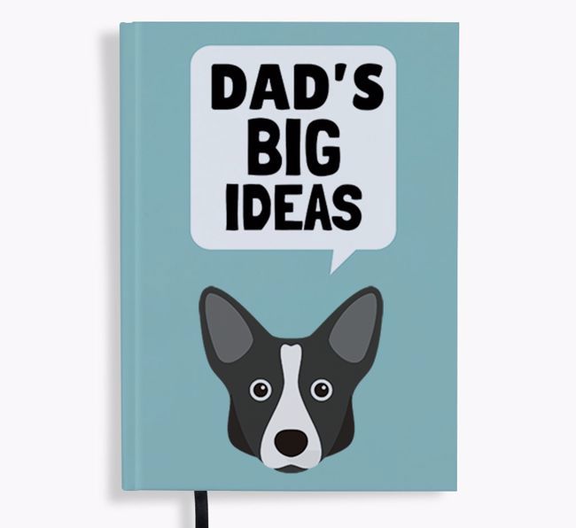 Dad's Big Ideas: Personalized {breedFullName} Notebook