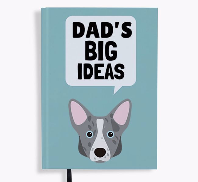 Dad's Big Ideas: Personalised {breedFullName} Notebook/Planner