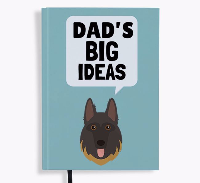 Dad's Big Ideas: Personalised {breedFullName} Notebook/Planner