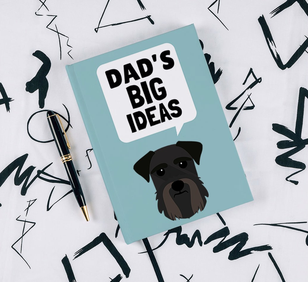 Dad's Big Ideas: Personalized {breedFullName} Notebook