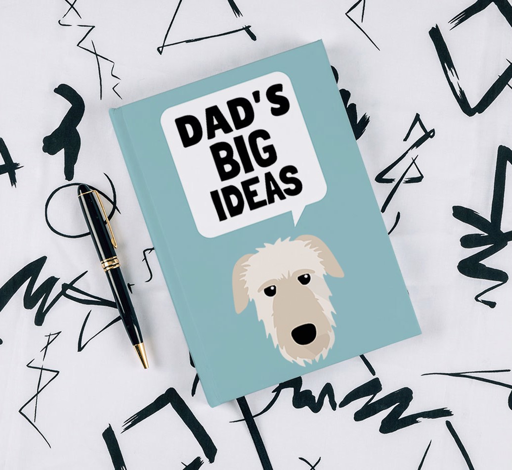 Dad's Big Ideas: Personalized {breedFullName} Notebook