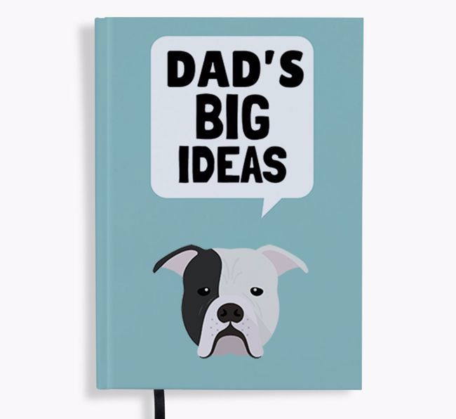 Dad's Big Ideas: Personalised {breedFullName} Notebook/Planner