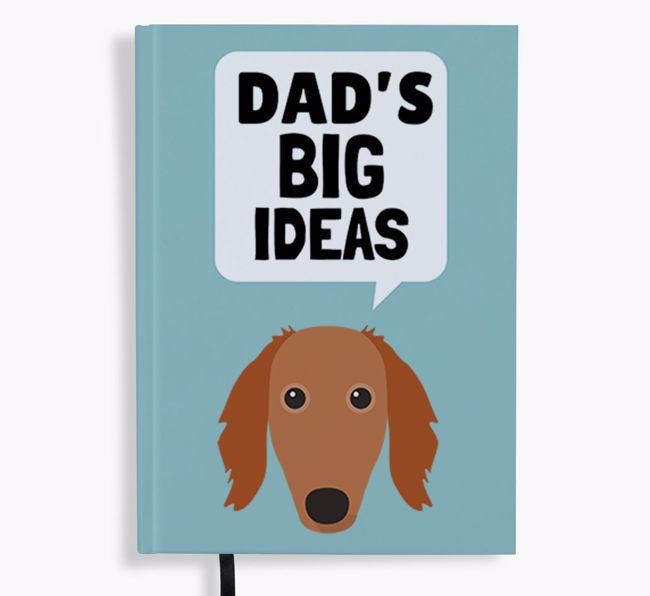 Dad's Big Ideas: Personalised {breedFullName} Notebook/Planner