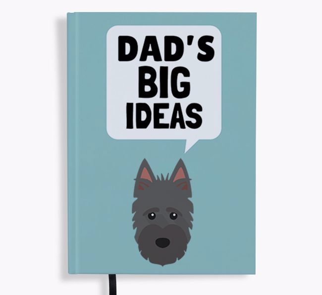 Dad's Big Ideas: Personalised {breedFullName} Notebook/Planner