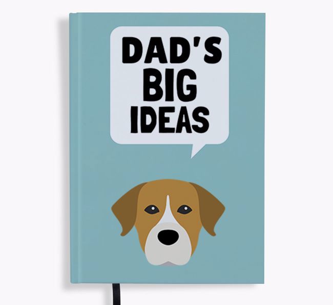 Dad's Big Ideas: Personalised {breedFullName} Notebook/Planner