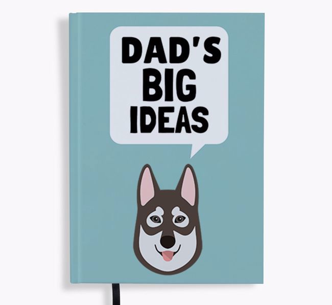 Dad's Big Ideas: Personalized {breedFullName} Notebook