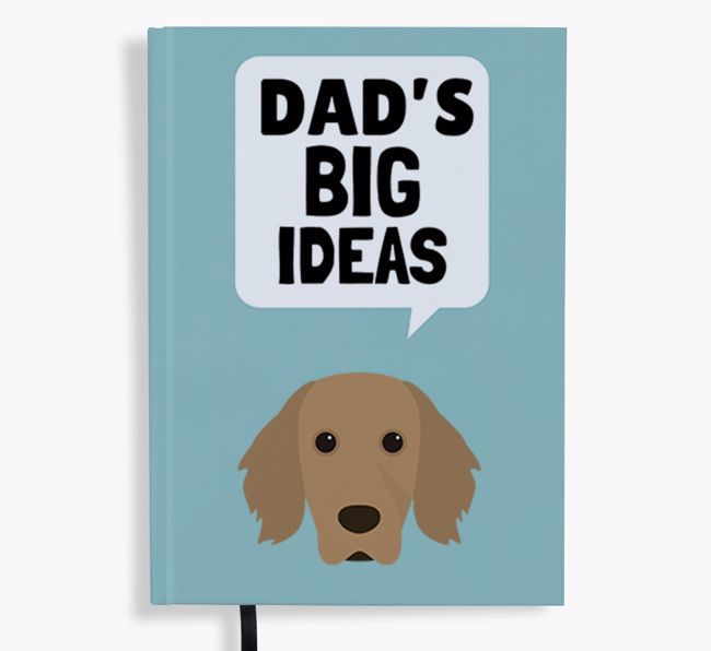 Dad's Big Ideas: Personalised {breedFullName} Notebook/Planner