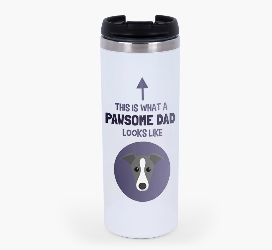 'Pawsome Dad' - Personalised Travel Mug