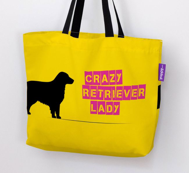 Crazy {breedShortName} Lady Canvas Bag