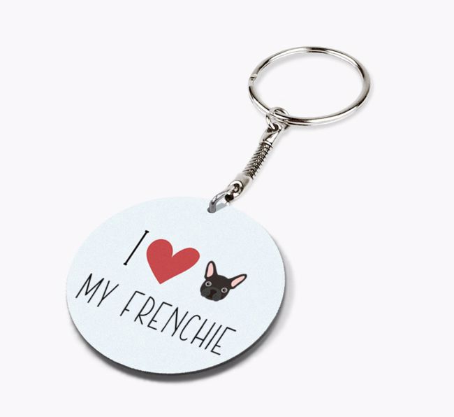 I Love My: Personalized Double-sided {breedFullName} Keyring