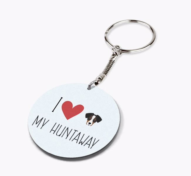 I Love My: Personalized Double-sided {breedFullName} Keyring