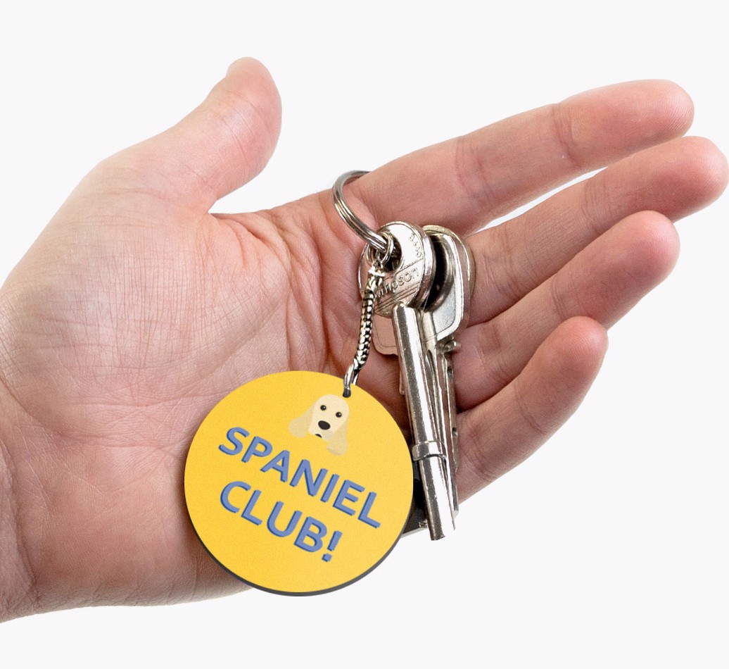 {breedShortName} Club: Personalised Double-Sided Keyring