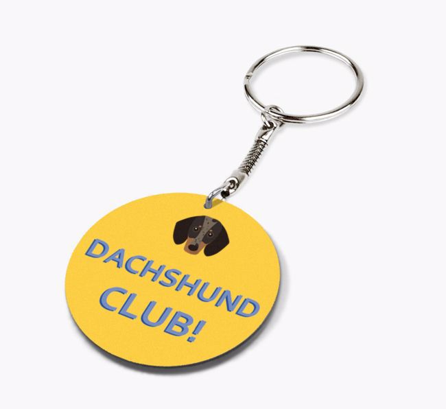 {breedShortName} Club: Personalised Double-sided Keyring