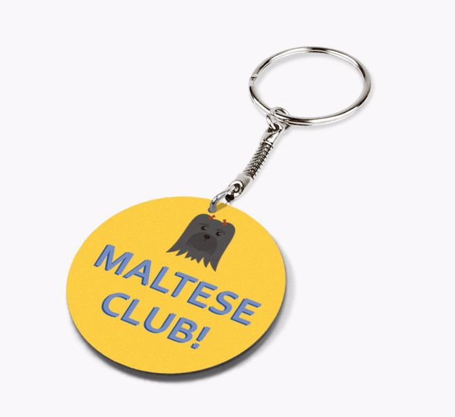 {breedShortName} Club: Personalized Double-sided Keyring