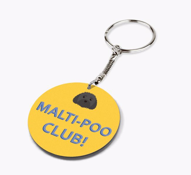 {breedShortName} Club: Personalized Double-sided Keyring