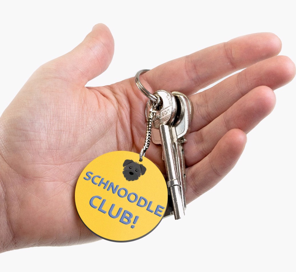 {breedShortName} Club: Personalised Double-Sided Keyring