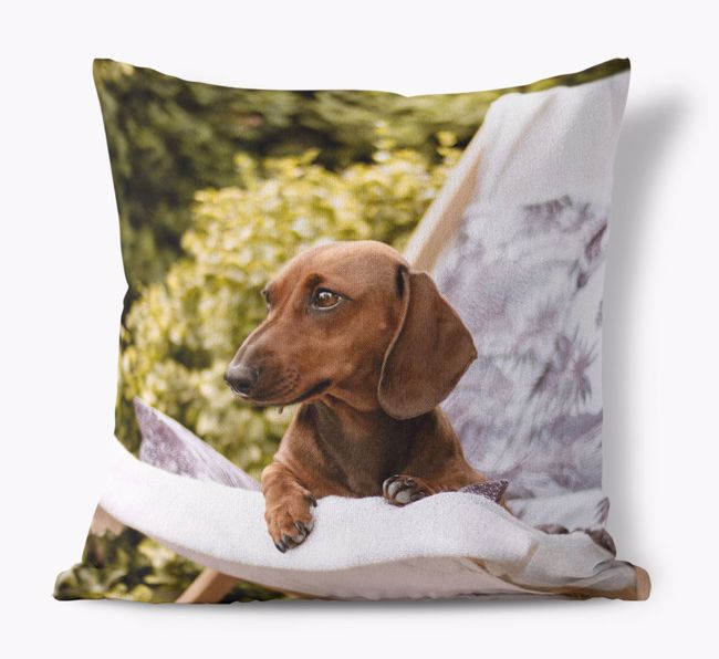Photo Upload Cushion: Personalised for your {breedFullName} 