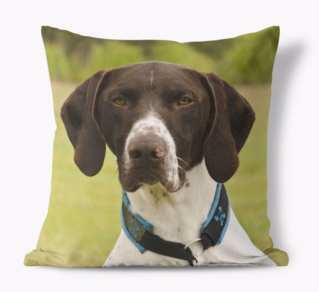 Photo Upload Pillow: Personalized for your {breedFullName} 