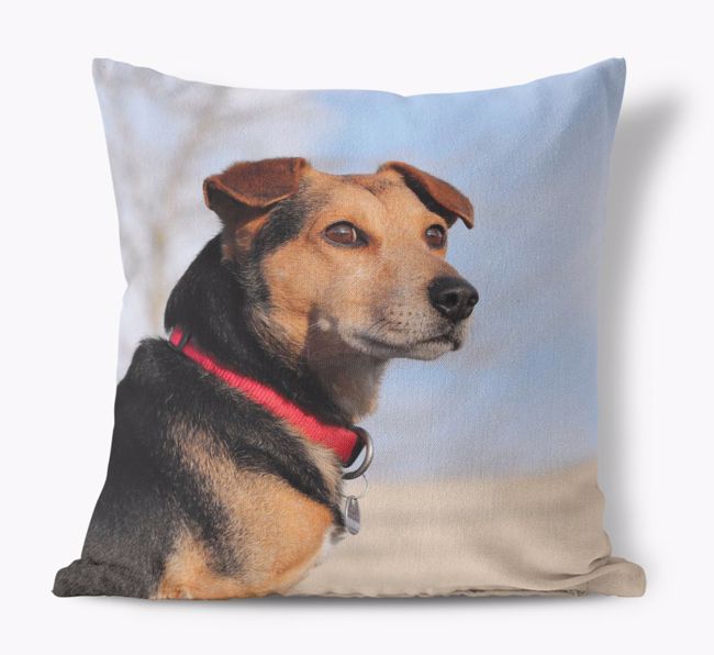 Photo Upload Pillow: Personalized for your {breedFullName} 