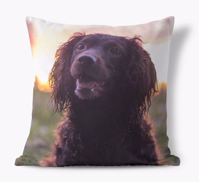 Photo Upload Cushion: Personalised for your {breedFullName} 