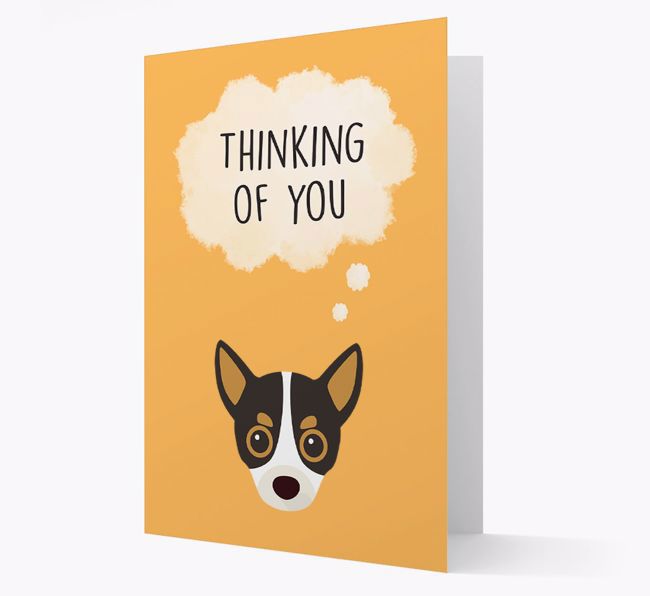 'Thinking of You' Card with {breedFullName} Icon