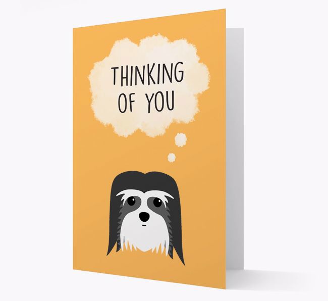 'Thinking of You' Card with {breedFullName} Icon
