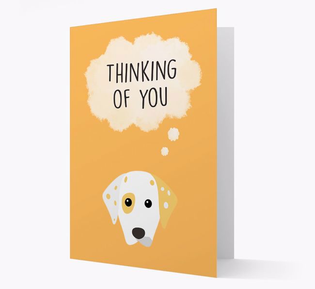 'Thinking of You' Card with {breedFullName} Icon